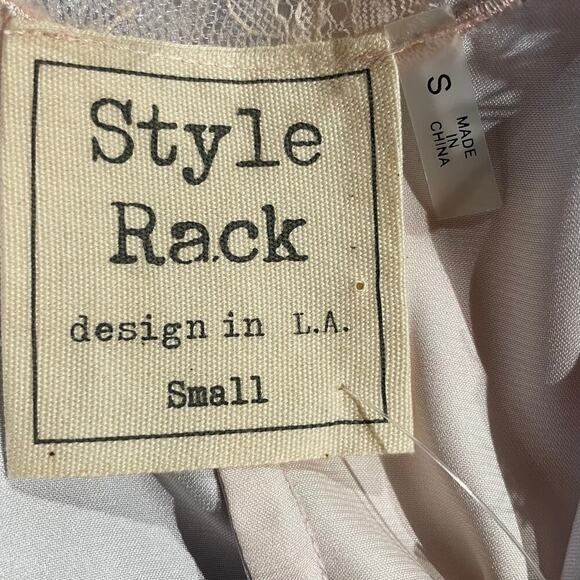 NWT Lacy Lavender Lilac Camisole Style Rack L.A. Small - Picture 4 of 9